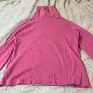 pink turtle neck, 100% cotton, perfect condition
